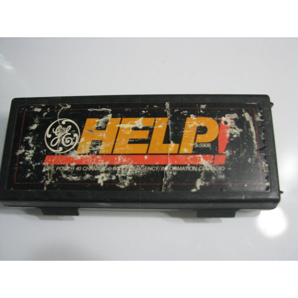 GEHELP Power40 Channel - 2 Wave Emergency/Information CB Radio UNTESTED, Sold fo